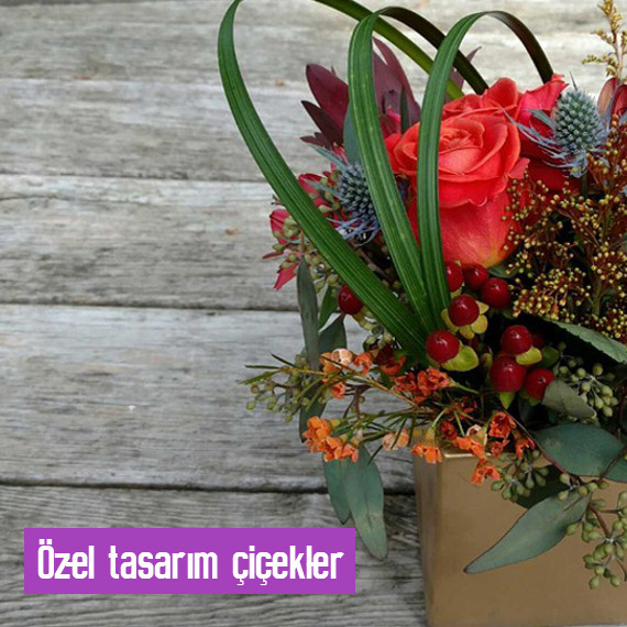 Özel Tasarım Çiçekler